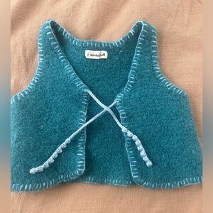 Misha and puff vest - 2T